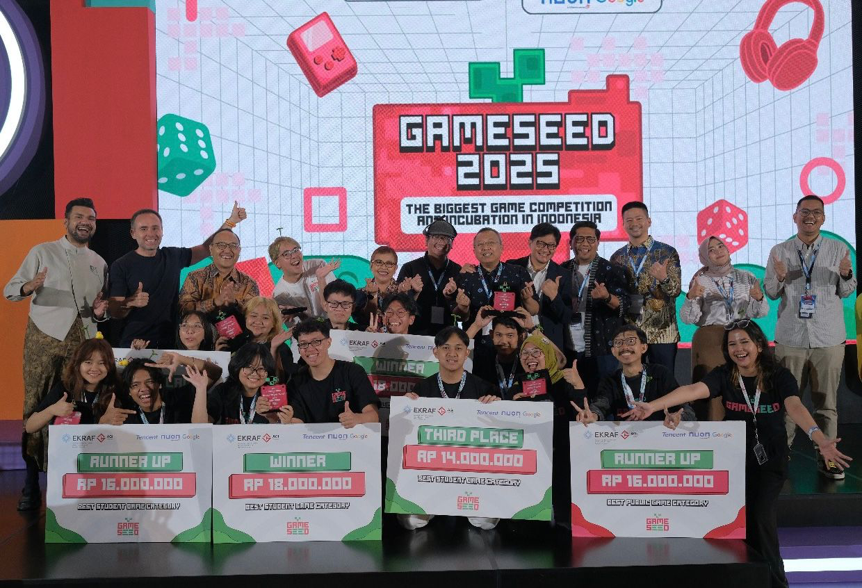 Kementerian Ekraf Pacu Talenta Gim Lewat Gameseed 2025, Siapkan “The New Engine of Growth”