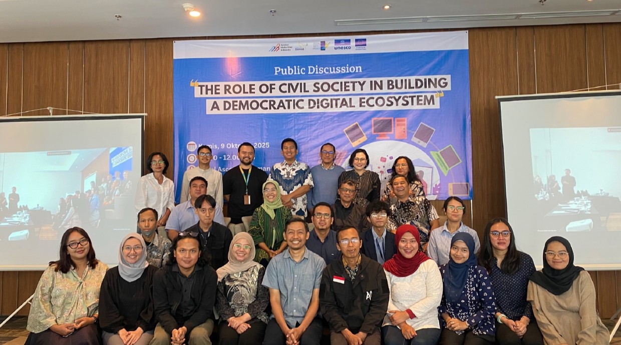 AMSI Gelar Diskusi Publik: Membangun	Ekosistem Digital	yang Demokratis dan Inklusif Berbasis HAM