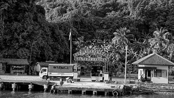 Ilustrasi suasana lapas Nusakambangan