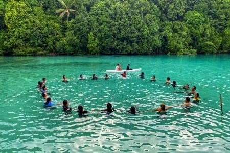 Kehe Daing, Laguna Tersembunyi di Sudut Kakaban Kepulauan Derawan