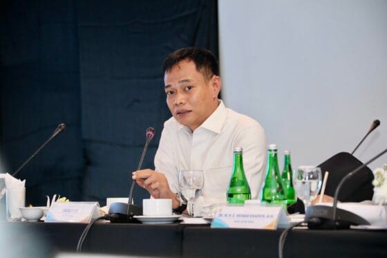 Anggota Badan Akuntabilitas Keuangan Negara (BAKN) DPR RI, Eka Widodo saat mengikuti kunjungan kerja di Pangkal Pinang, Provinsi Kepulauan Bangka Belitung, Kamis, (27/11/2025). Foto : Upi/Andri