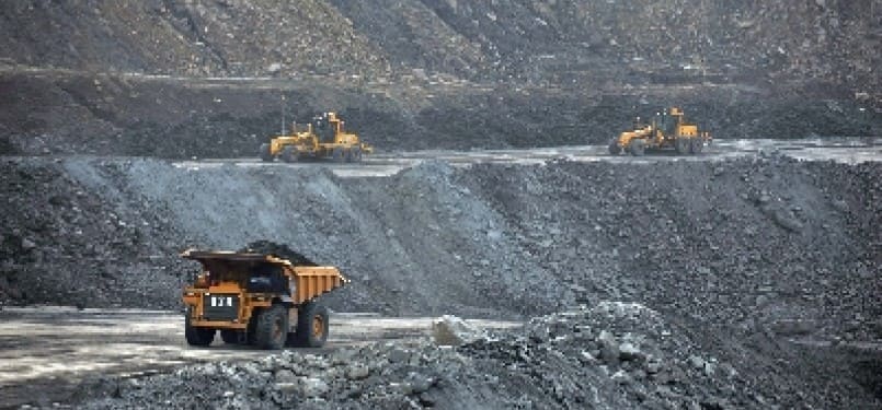 Ilustrasi tambang batu bara Foto ANTARA