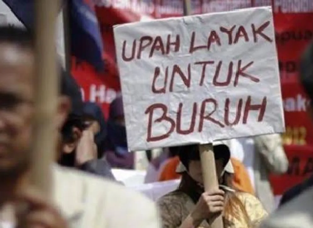 Ilustrasi - Demo Buruh tuntut UMP Layak (istimewa)