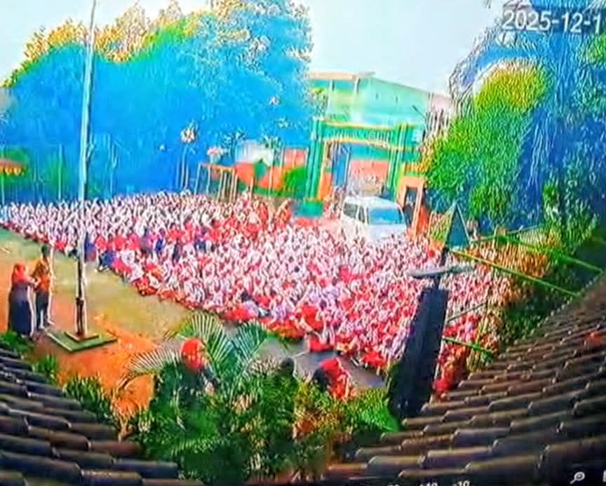 Irekaman cctv SD Kalibaru 01 pagi Jakarta Utara (stimewa)