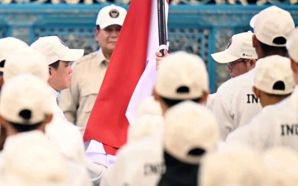 Pelepasan kontingen SEA GAMES TAHILAND 2025 di Istana Negara (BPMI Setpres)