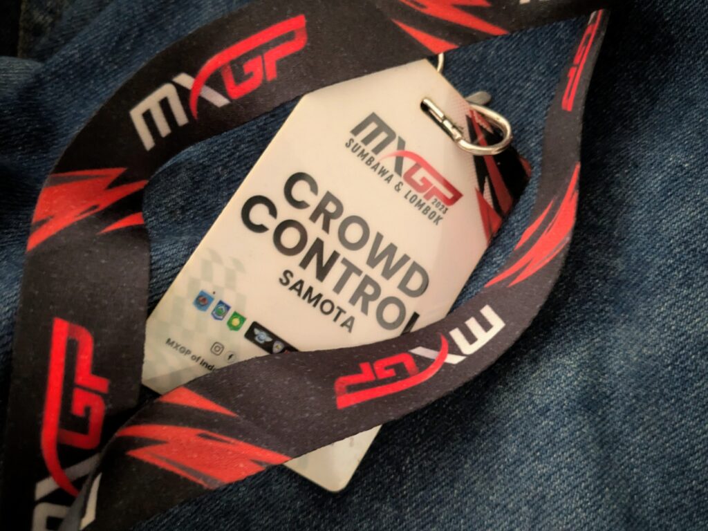 ILUSTRASI - ID CROWD CONTROL MXGP SAMOTA (GETNEWS)