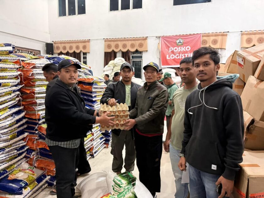 Posko Logistik Penanganan Bencana Hidrometeorologi Bener Meriah (infopublik)