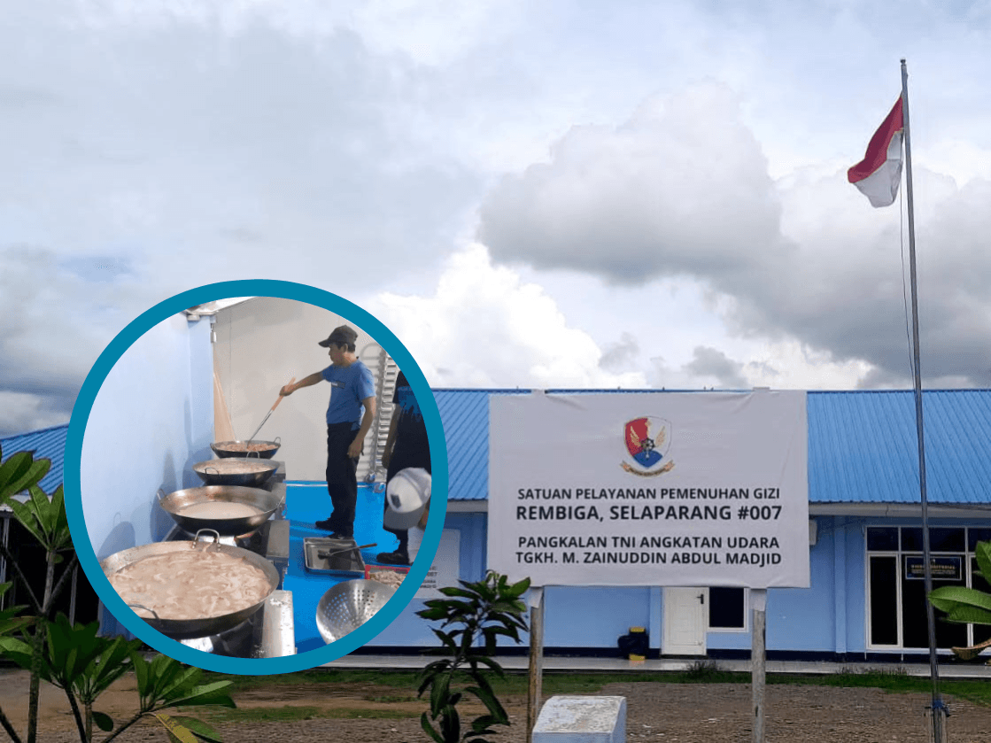 Satuan Pelayanan Makan Bergizi (SPPG) Selaparang #007 Lanud ZAM (GETNEWS)