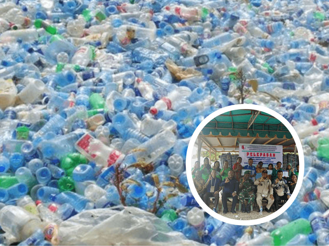 Dari Boven Digoel ke Pasar Global: Bupati Roni Omba Lepas Pengiriman Perdana Limbah Plastik