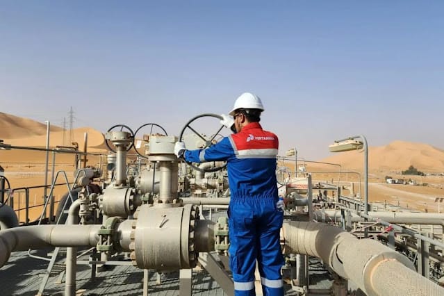 Fasilitas produksi migas PT Pertamina Internasional EP (PIEP) di luar negeri. (Foto: PT.Pertamina Internasional EP)