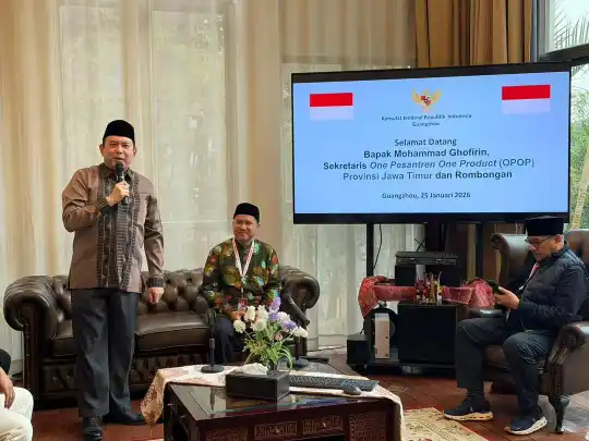 PESANTREN GO GLOBAL: OPOP Jatim Infiltrasi Pasar Guangzhou Lewat ‘Diplomasi Santri’