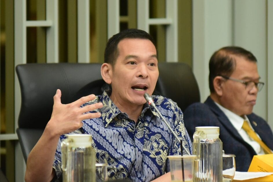 "Negara harus segera hadir untuk memastikan gabah petani dibeli sesuai HPP," tegas Daniel Johan, Senin (12/1/2026) (Foto: Oji/Karisma) GETNEWS