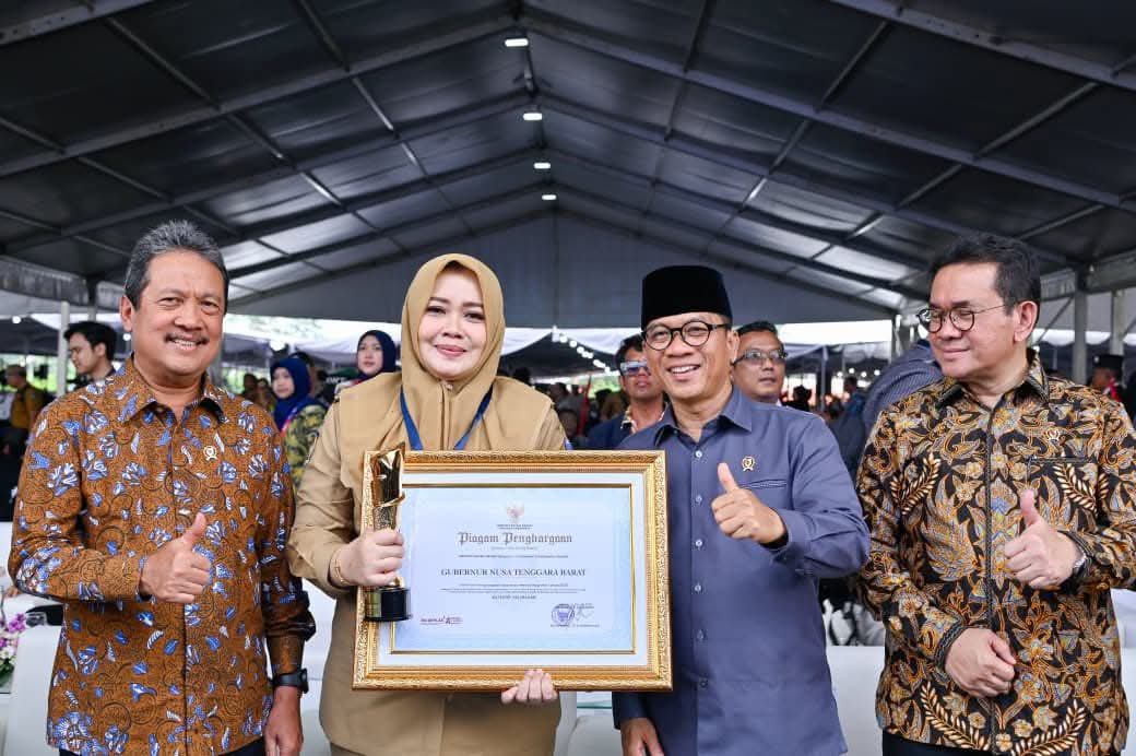 Provinsi Nusa Tenggara Barat (NTB) menancapkan taji dalam peta tata kelola pemerintahan desa tingkat nasional. Dalam puncak peringatan Hari Desa Nasional (Hardesnas) 2026 di Boyolali, Jawa Tengah, Kamis (15/1/2026), (GETNEWS.)