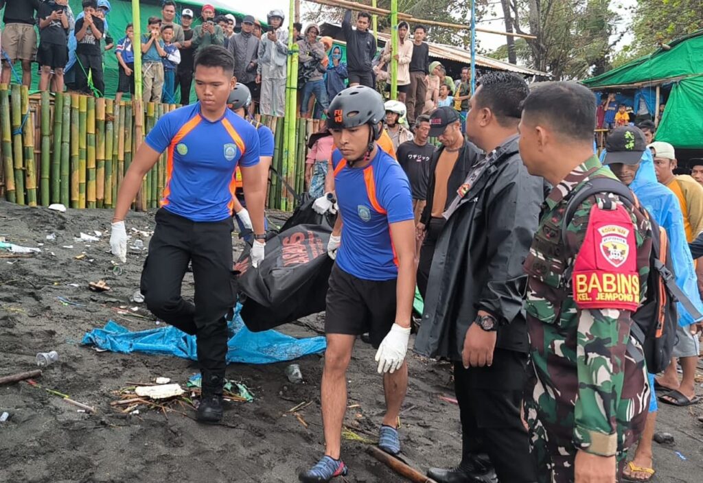 Tragedi Sungai Melau: Dari Lombok Tengah Korban Ditemukan di Pantai Gading Mataram