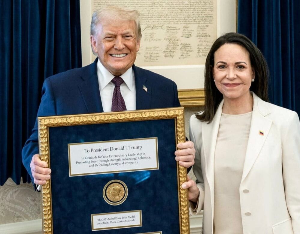 Nobel yang Tertukar: Mahar Diplomasi Maria ke Trump