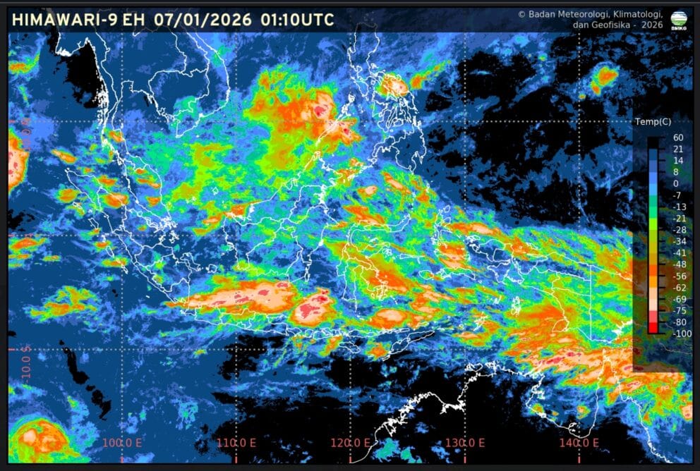 Citra Satelit cuaca BMKG (GETNEWS)
