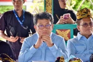Anggota Komisi X DPR RI Bonnie Triyana saat mengikuti Kunjungan Kerja Panja Pelestarian Cagar Budaya Komisi X di Mataram, Nusa Tenggara Barat, Rabu (11/2/2026). (foto: ulfi/rdn)