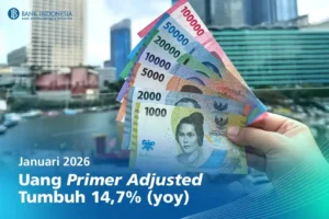 Uang Primer M0 Januari 2026 Bank Indonesia" (BI)