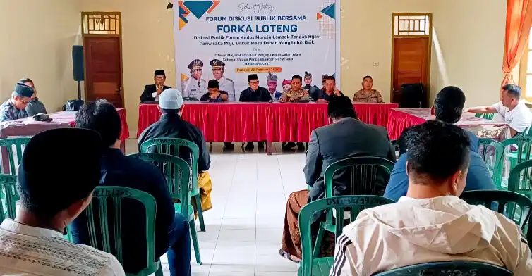 Diskusi Publik FORKA Lombok Tengah terkait penutupan tambang emas ilegal 2026. (GET PLANET/GETNEWS)