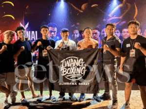 Sasana Iwang Boxing Camp (IBC) Kabupaten Sumbawa Barat (KSB) sukses menegaskan posisinya sebagai kiblat tinju di Nusa Tenggara Barat. Dalam ajang Eternal Fight Show 2, yang digelar di GOR Mampis Rungan Sumbawa pada 14-16 Februari, sasana asal Bumi Pariri Lema Bariri ini berhasil menyabet dua medali emas dan satu perak, serta mengantar satu atletnya menembus kancah internasional (GETNEWS.)