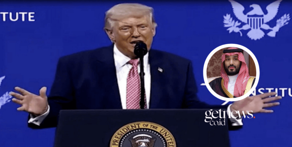 Trump, MBS (istimewa)