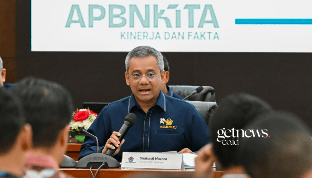 Wakil Menteri Keuangan Suahasil Nazara melaporkan kinerja positif pendapatan negara hingga akhir Februari 2026. Dalam paparan APBN KiTa, Suahasil menyoroti pertumbuhan neto penerimaan pajak yang mencapai 30,4% (yoy), didorong kuat oleh tingginya aktivitas transaksi ekonomi masyarakat. (KEMENKEU)