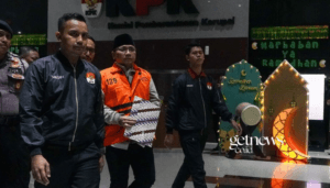 Komisi Pemberantasan Korupsi menahan mantan Menteri Agama periode 2019–2024 terkait dugaan tindak pidana korupsi dalam pengelolaan kuota haji Indonesia tahun 2023–2024. (Foto: Dok KPK)