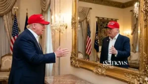 Trump ngomong dengan dirinya sendiri (istimewa)