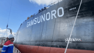 Kapal Gamsunoro milik PT Pertamina International Shipping (PIS). (Foto: ANTARA)