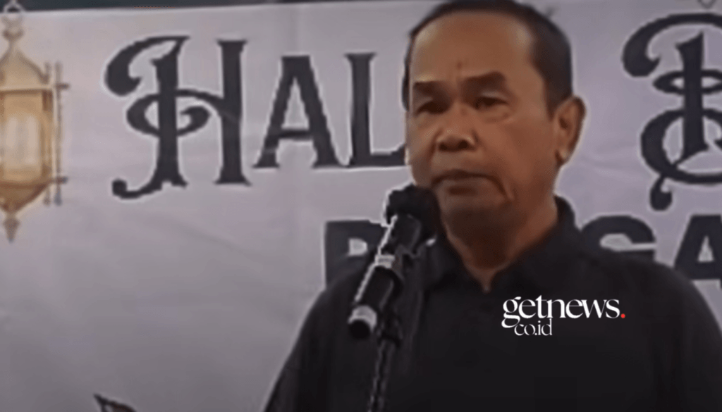 Saiful Mujani (screenshot video Tribun Video)