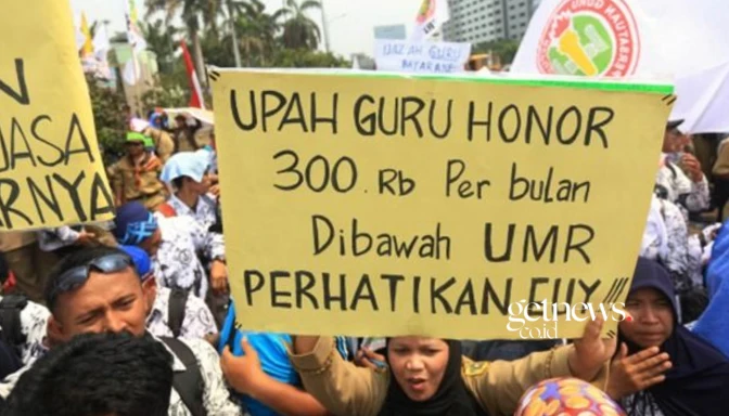 DEMO GURU HONORER (ISTIMEWA)