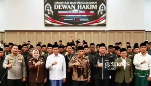 Gubernur NTB Lalu Muhammad Iqbal dan Dewan Hakim MTQ (Kominfotik NTB/GETNEWS.)