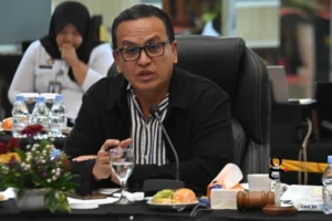 Anggota Pansus RUU HPI DPR RI, Umbu Kabunang Rudi Yanto Hunga, dalam Kunjungan Kerja Spesifik Pansus RUU HPI di Semarang, Jawa Tengah, Rabu (26/06/2026). Foto: Upi/Karisma