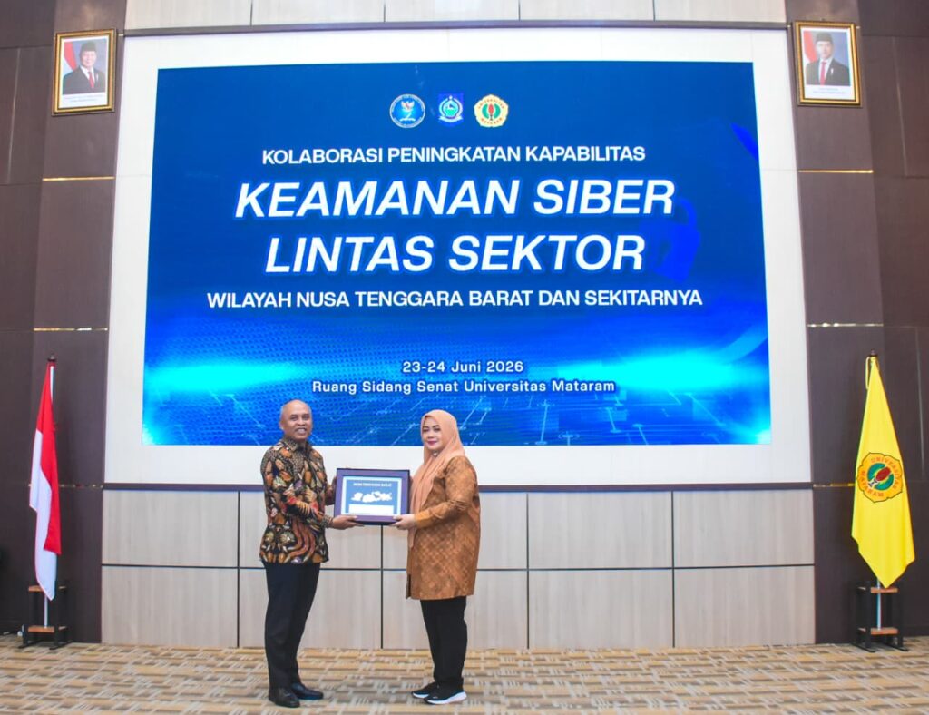 NTB Raih Penghargaan BSSN, Seluruh Kabupaten/Kota Resmi Terhubung dalam Sistem Keamanan Siber Nasional