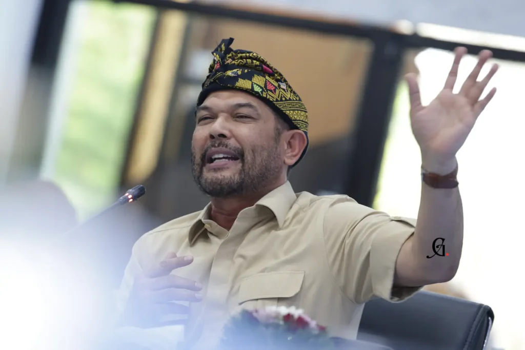 Anggota Komisi III DPR RI M. Nasir Djamil saat kunjungan kerja reses Komisi III DPR RI di Polda Nusa Tenggara Barat (NTB), Mataram, Selasa (13/10/2026). Foto : Mu/Andri (GETNEWS./dpr.go.id)